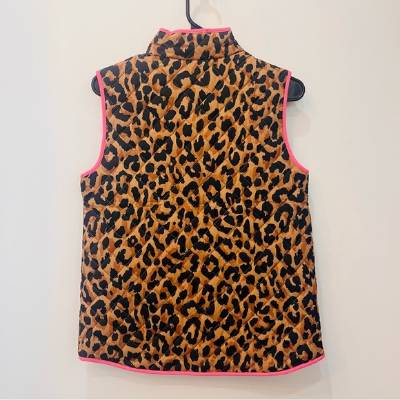 Girls size 14 Peacoat jacket Vest bundle JCrew brown pink - Picture 9 of 11